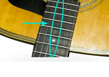 Acoustic Fretboard Repair