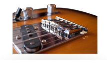 Electric Guitar Intonation Adjustment