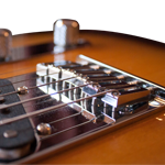 Electric Guitar Bridge Action Adjustment