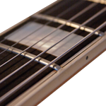 how to fret an electric guitar with a bound fretboard