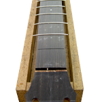 how to intsall electric guitar frets