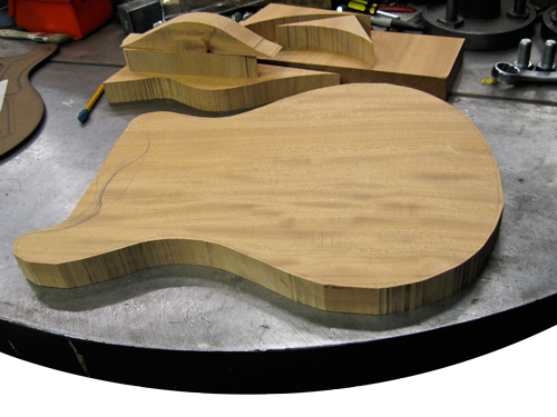 Routing PRS Semi-Hollow Body