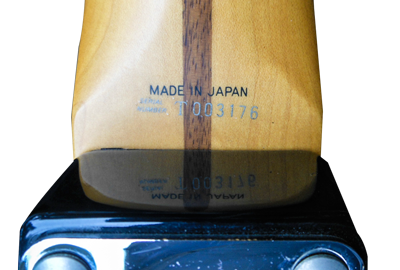 Japanese Fender Serial Numbers - Guitar Repair Bench
