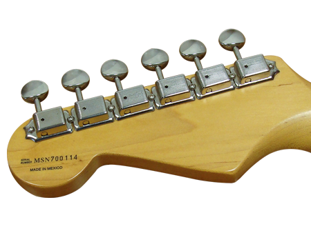 Mexican Fender Signature Serial Number