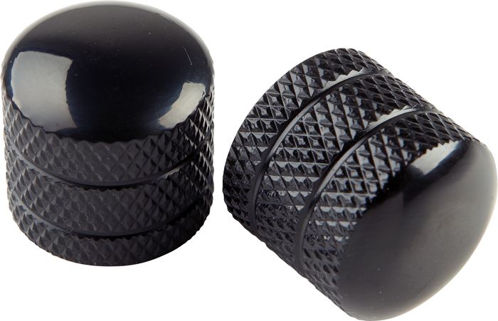 ProLine Metal Dome Control Knob 2 Pack Black