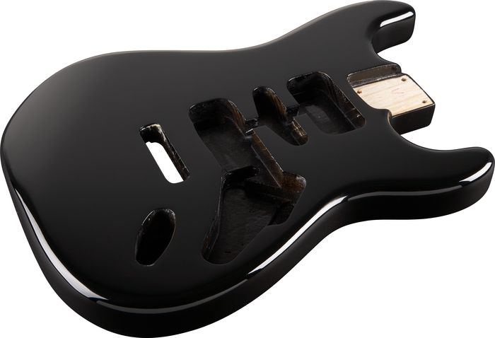 Mighty Mite MM2700 Stratocaster Replacement Body Black