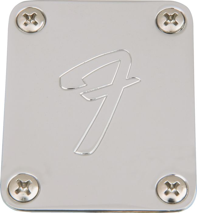 Fender '70s 'F' Style Neck Plate Chrome