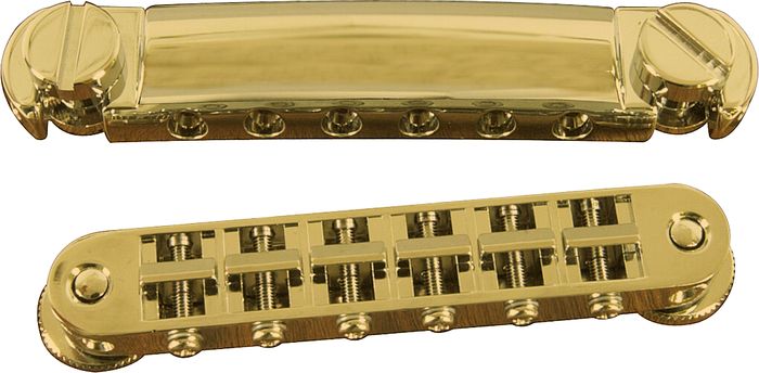 Saliency Guitar Bridge & Tailpiece Silver for Gibson Les Paul Gear Replacement 