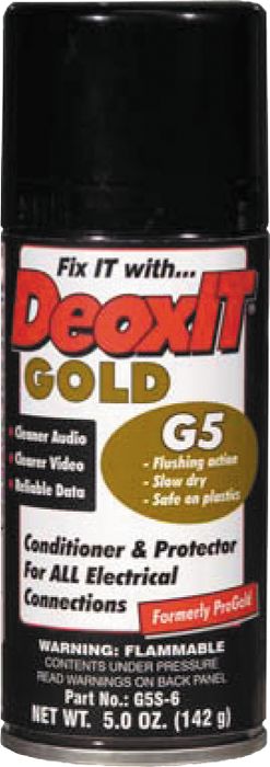 CAIG DeoxIT Gold G5 Spray Contact Conditioner 5 oz.