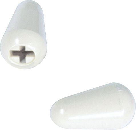 Fender Original Stratocaster White Switch Tips (2)