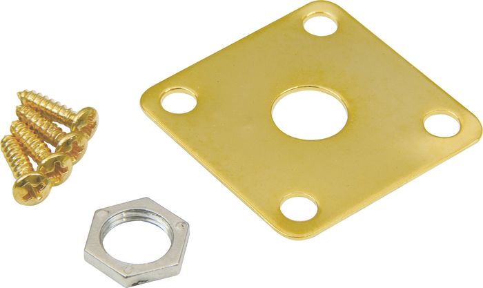 DiMarzio Gibson Style Metal Jack Plate Gold