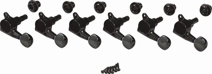 Gotoh Locking Tuners Left Hand - 6 Pack Chrome