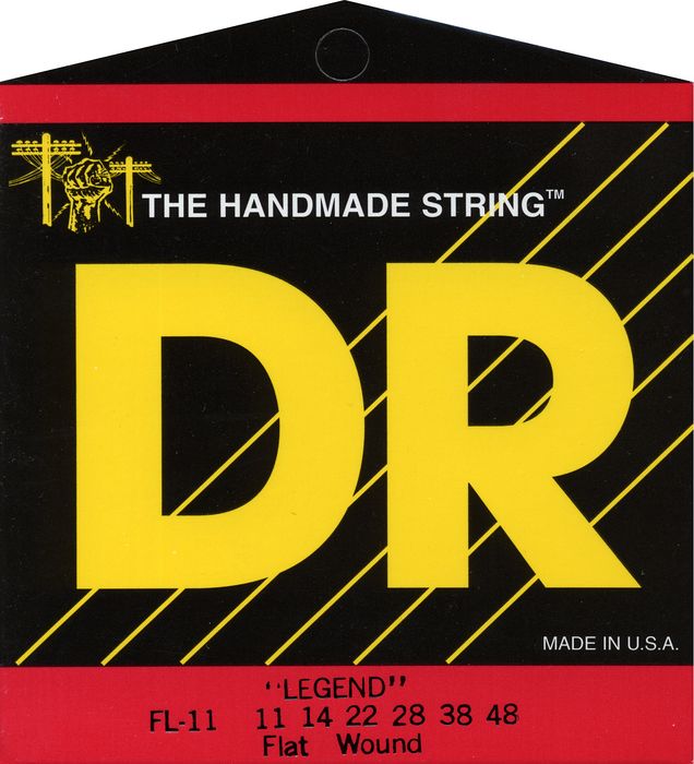 DR Strings Legend Extra Life Flatwound Electric Guitar Strings