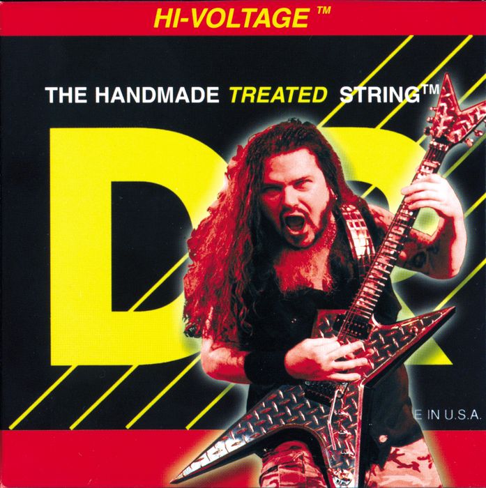 DR Strings Dimebag Darrell Hi-Voltage Heavy Electric Guitar Strings