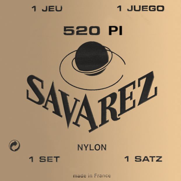 Savarez Traditional 520P1 High Tension Classical Guitar Strings