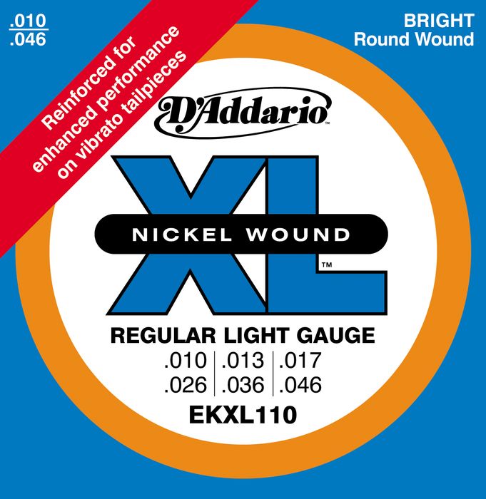 D'Addario EKXL110 Tremolo Electric Guitar Strings