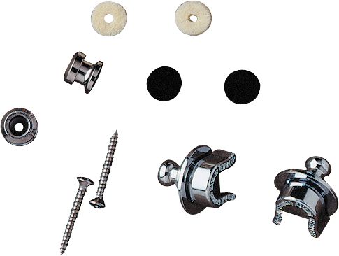 Fender Strap Locks and Buttons Set