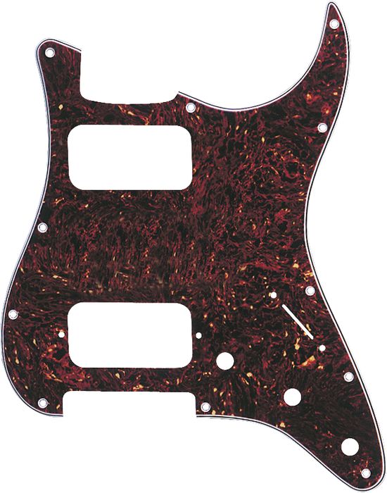 Fender Big Apple Strat Dual Humbucker Pickguard Tortoise Shell