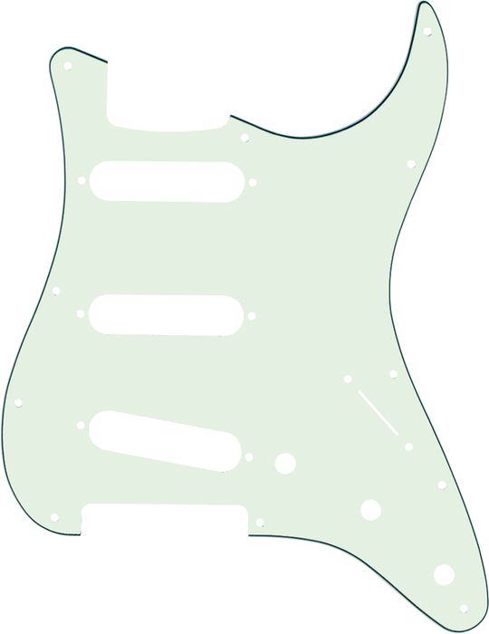 Fender American Standard Stratocaster 11-Hole Pickguard - Mint Green