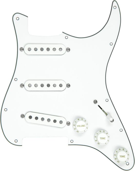 DiMarzio FG2108 HS Setup Prewired Strat-Style Pickguard Black