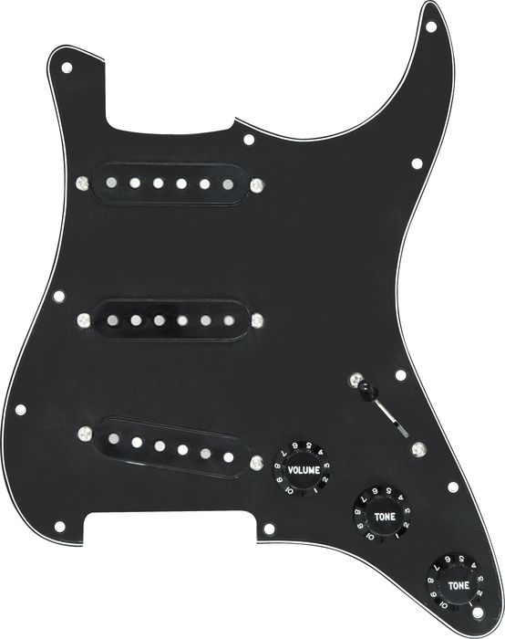 DiMarzio Area Model Prewired Pickguard White