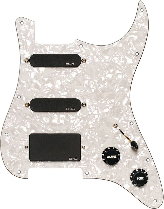 EMG EMG-KH20 Kirk Hammett Pre-Wired Pickguard/Pickup Set Black