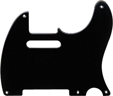 Fender 52 Telecaster 5-hole 1-Ply Pickguard Black