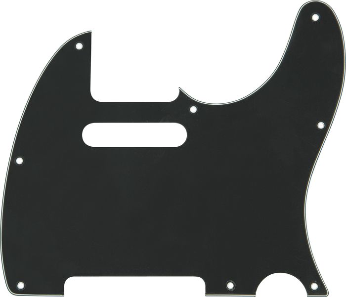 Musician's Gear 2 Single-Coil Tele Pickguard White