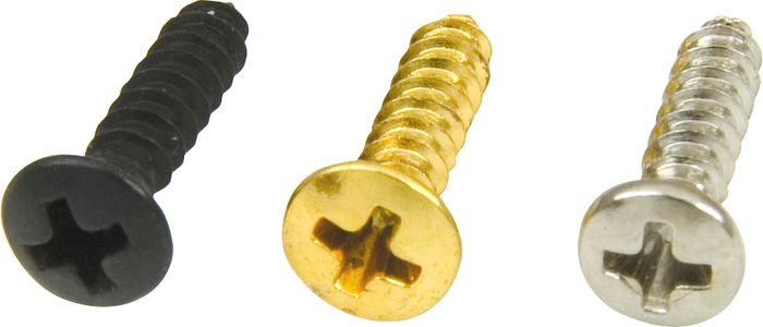 DiMarzio Fender Pickguard Screws Black Set of 24